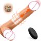 Wireless Retractable Vibrator: Liquid Artificial Dildo for Female Pleasure