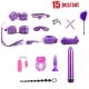 15-Piece Adult Sex Toy Kit Including Anal Plugs and More