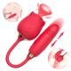 Rose Double Head Sucking Vibrator: A Masturbation Sex Toy for Ultimate Pleasure