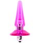 Compact Portable Vibrating Anal Plug for Adults