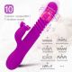 Wholesale Adult Toys: Heated Rotating Telescopic Vibrator for Female Masturbation